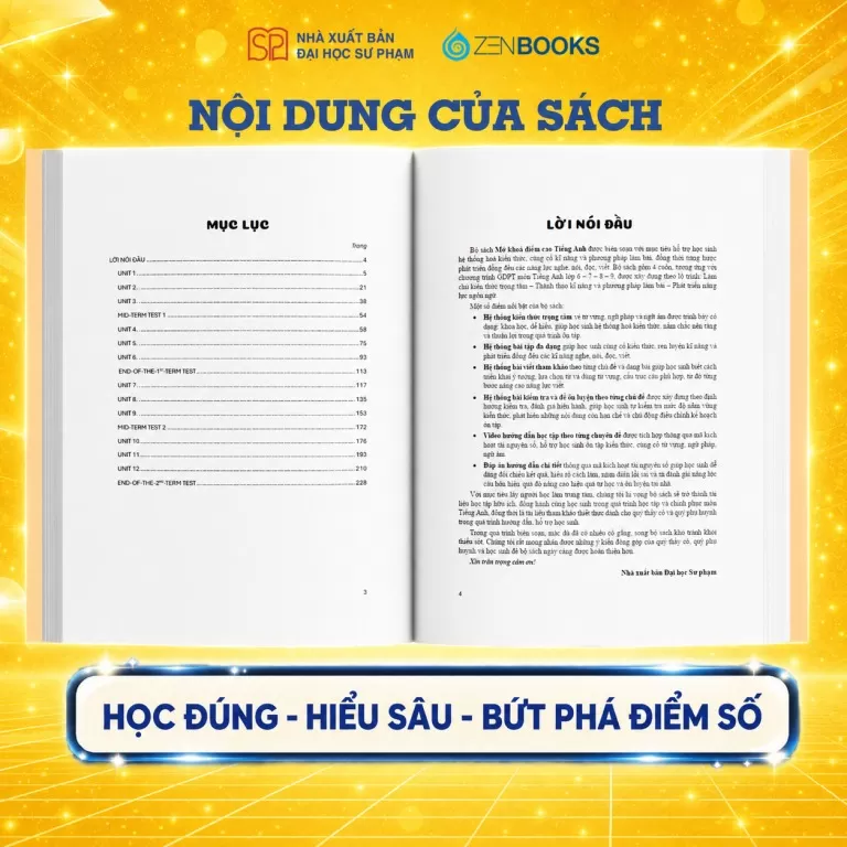MỞ KHÓA ĐIỂM CAO TIẾNG ANH LỚP 9